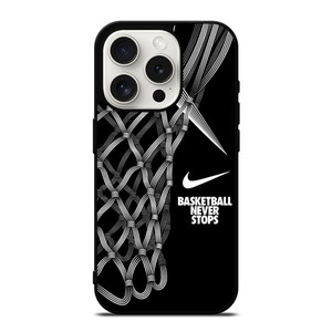 NIKE BASKETBALL NEVER STOPS ART iPhone 15 Pro Case NIKE BASKETBALL NEVER STOPS ART iPhone 15 Pro Case