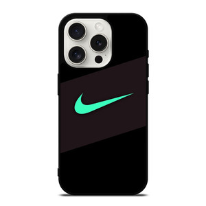 NIKE LIGHT GREEN LOGO iPhone 15 Pro Case NIKE LIGHT GREEN LOGO iPhone 15 Pro Case