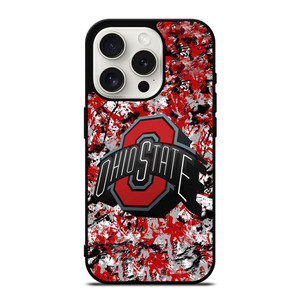 OHIE STATE BUCKEYES FOOTBALL EMBLEM iPhone 15 Pro Case