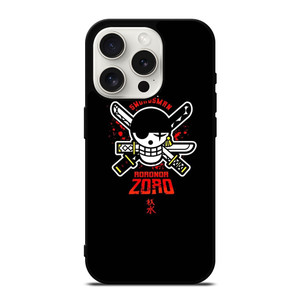 ONE PIECE RORONOR ZORO MASKOT iPhone 15 Pro Case