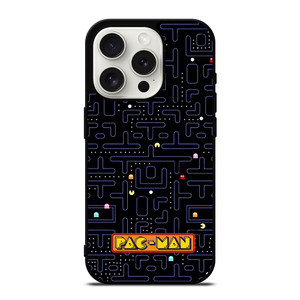 PAC MAN MAP BATTLE iPhone 15 Pro Case PAC MAN MAP BATTLE iPhone 15 Pro Case