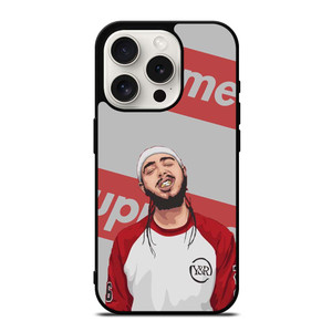 POST MALONE SUPREME iPhone 15 Pro Case POST MALONE SUPREME iPhone 15 Pro Case