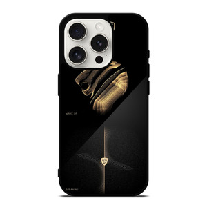 PUEGOT LOGO GOLD ELEGANT iPhone 15 Pro Case PUEGOT LOGO GOLD ELEGANT iPhone 15 Pro Case