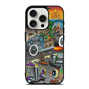 RAT FINK SPEEDLESS 2 iPhone 15 Pro Case RAT FINK SPEEDLESS 2 iPhone 15 Pro Case