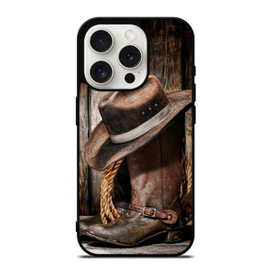 RODEO COWBOY LASSO BOOTS iPhone 15 Pro Case RODEO COWBOY LASSO BOOTS iPhone 15 Pro Case