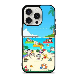 SNOOPY THE PEANUTS BEACH iPhone 15 Pro Case SNOOPY THE PEANUTS BEACH iPhone 15 Pro Case