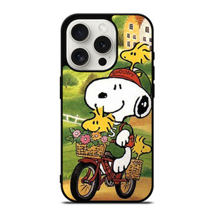 SNOOPY THE PEANUTS BICYCLE iPhone 15 Pro Case SNOOPY THE PEANUTS BICYCLE iPhone 15 Pro Case