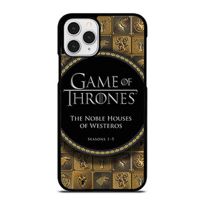 GAME OF THRONES THE NOBLE HOUSES OF WESTEROS iPhone 11 Pro Case