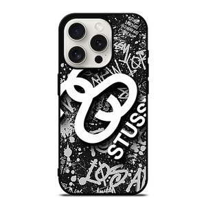 STUSSY ABSTRACT LOGO iPhone 15 Pro Case