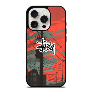 STUSSY LOGO METRO CITY iPhone 15 Pro Case STUSSY LOGO METRO CITY iPhone 15 Pro Case