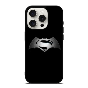 SUPERHEROES SUPERMAN VS BATMAN ICON iPhone 15 Pro Case SUPERHEROES SUPERMAN VS BATMAN ICON iPhone 15 Pro Case