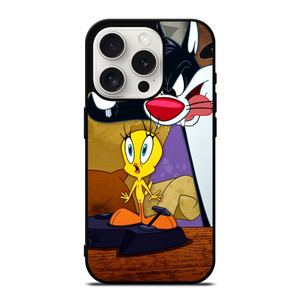 SYLVESTER AND TWEETY iPhone 15 Pro Case SYLVESTER AND TWEETY iPhone 15 Pro Case