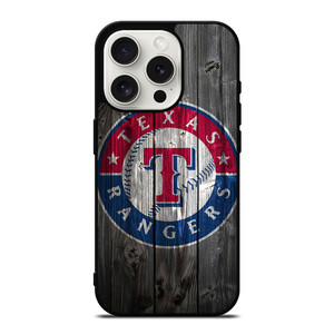 TEXAS RANGERS WOODEN LOGO iPhone 15 Pro Case TEXAS RANGERS WOODEN LOGO iPhone 15 Pro Case
