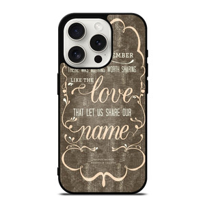 THE AVETT BROTHERS QUOTES iPhone 15 Pro Case THE AVETT BROTHERS QUOTES iPhone 15 Pro Case
