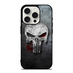 THE PUNISHER SKULL METAL iPhone 15 Pro Case