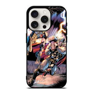 THOR VS WOLVERINE ANIME iPhone 15 Pro Case THOR VS WOLVERINE ANIME iPhone 15 Pro Case