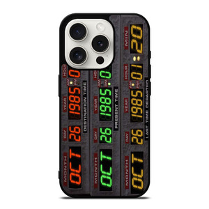 TIME CIRCUITS BACK TO THE FUTURE iPhone 15 Pro Case TIME CIRCUITS BACK TO THE FUTURE iPhone 15 Pro Case