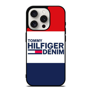 TOMMY HILFIGER DENIM LOGO iPhone 15 Pro Case