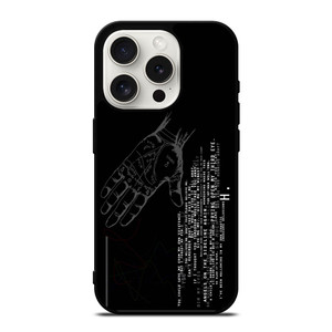 TOOL BAND LYRICS iPhone 15 Pro Case TOOL BAND LYRICS iPhone 15 Pro Case