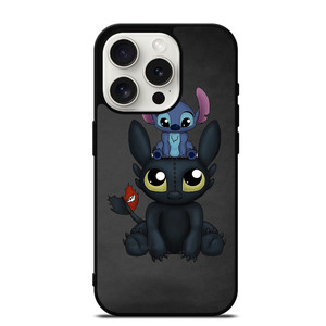 TOOTHLESS AND STITCH 2 iPhone 15 Pro Case