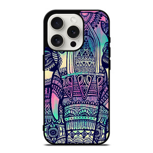 TRIBAL AZTEC ELEPHANT iPhone 15 Pro Case TRIBAL AZTEC ELEPHANT iPhone 15 Pro Case
