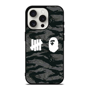 UNDEFEATED BAPE LOGO CAMO iPhone 15 Pro Case UNDEFEATED BAPE LOGO CAMO iPhone 15 Pro Case