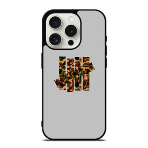 UNDEFEATED LOGO BAPE CAMO iPhone 15 Pro Case UNDEFEATED LOGO BAPE CAMO iPhone 15 Pro Case