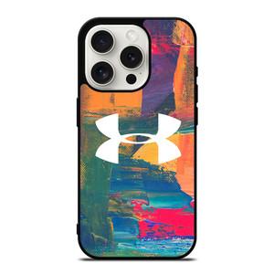 UNDER ARMOUR LOGO ABSTRACT PAINT iPhone 15 Pro Case UNDER ARMOUR LOGO ABSTRACT PAINT iPhone 15 Pro Case