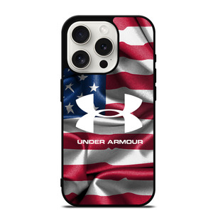 UNDER ARMOUR USA FLAG iPhone 15 Pro Case UNDER ARMOUR USA FLAG iPhone 15 Pro Case