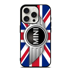 UNION JACK BLUE MINI COPER LOGO iPhone 15 Pro Case UNION JACK BLUE MINI COPER LOGO iPhone 15 Pro Case