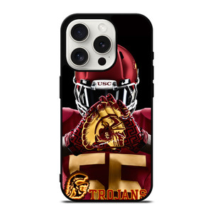 USC TROJANS FOOTBALL iPhone 15 Pro Case USC TROJANS FOOTBALL iPhone 15 Pro Case