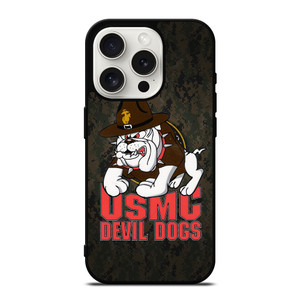 USMC MARINE DEVIL DOGS iPhone 15 Pro Case USMC MARINE DEVIL DOGS iPhone 15 Pro Case
