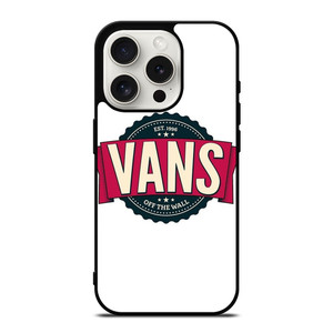 VANS CLASSIC LOGO BADGE iPhone 15 Pro Case VANS CLASSIC LOGO BADGE iPhone 15 Pro Case