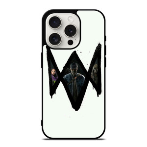 WATCH DOGS 2 LOGO ART iPhone 15 Pro Case WATCH DOGS 2 LOGO ART iPhone 15 Pro Case