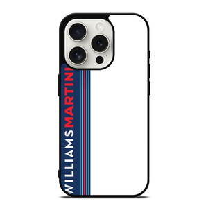 WILLIAMS MARTINI RACING TEAM STRIPE iPhone 15 Pro Case WILLIAMS MARTINI RACING TEAM STRIPE iPhone 15 Pro Case