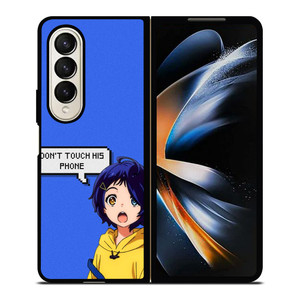 AI OHTO WONDER EGG DON'T TOUCH MY PHONE Samsung Galaxy Z Fold 4 Case Cover