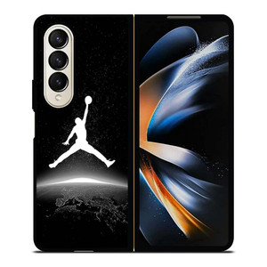 AIR JORDAN LOGO 2 Samsung Galaxy Z Fold 4 Case Cover AIR JORDAN LOGO 2 Samsung Galaxy Z Fold 4 Case Cover