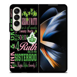 Alpha Kappa Alpha Samsung Galaxy Z Fold 4 Case Cover