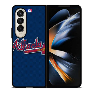 ATLANTA BRAVES LOGO MLB 66 Samsung Galaxy Z Fold 4 Case Cover