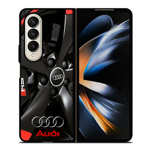 AUDI VELG LOGO BLACK Samsung Galaxy Z Fold 4 Case Cover