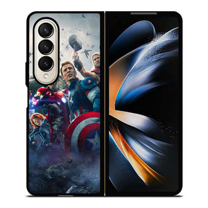 AVENGERS DC COMICS Samsung Galaxy Z Fold 4 Case Cover AVENGERS DC COMICS Samsung Galaxy Z Fold 4 Case Cover