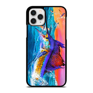 GUY HARVEY ISLAND MARLIN BOAT 2 iPhone 11 Pro Case