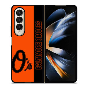 BALTIMORE ORIOLES CLUB LOGO Samsung Galaxy Z Fold 4 Case Cover BALTIMORE ORIOLES CLUB LOGO Samsung Galaxy Z Fold 4 Case Cover