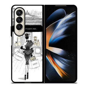 BEAUTY FASHION MEGAN HESS Samsung Galaxy Z Fold 4 Case Cover