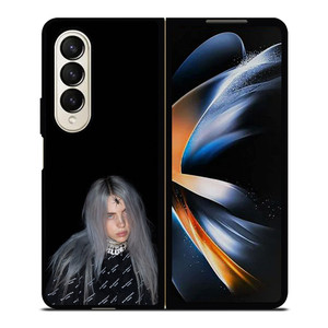 BILLIE EILISH BLACK FADE PHOTO Samsung Galaxy Z Fold 4 Case Cover