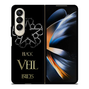 BLACK VEIL BRIDES GOLD Samsung Galaxy Z Fold 4 Case Cover