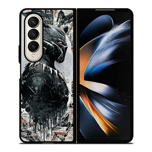 BLACKPANTHER COLLAGE COMIC Samsung Galaxy Z Fold 4 Case Cover