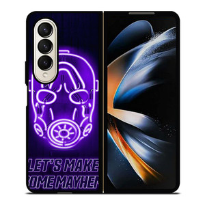 BORDERLAND 3 LETS MAKE SOME MAYHEM Samsung Galaxy Z Fold 4 Case Cover BORDERLAND 3 LETS MAKE SOME MAYHEM Samsung Galaxy Z Fold 4 Case Cover