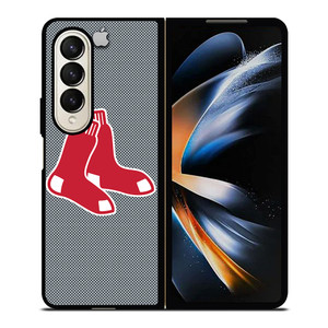 BOSTON RED SOX APPLE LOGO Samsung Galaxy Z Fold 4 Case Cover