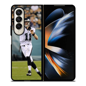 CARSON WENTZ EAGLES Samsung Galaxy Z Fold 4 Case Cover CARSON WENTZ EAGLES Samsung Galaxy Z Fold 4 Case Cover